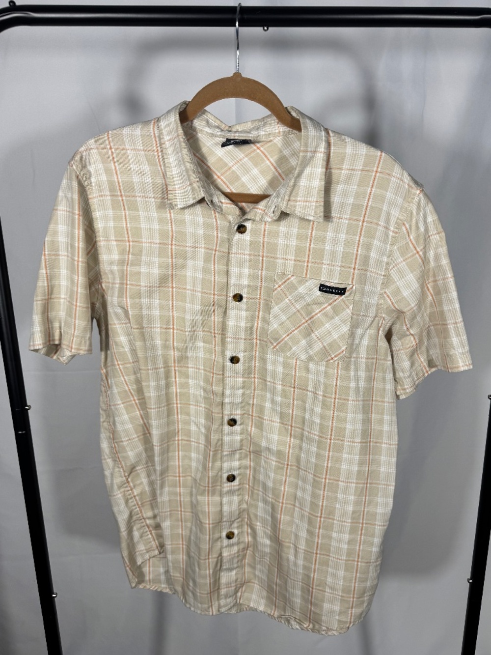 Vintage Oakley Button-down Y2K Men's L